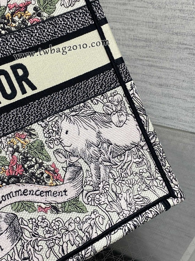 Dior专柜秋冬系列新款托特包迪奥高仿原单Tote包Around the world小号手提购物袋 djfk1697